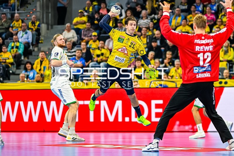 Handball I Herren I Saison 2023-2024 I Liqui Moly Handballbundesliga I 10. Spieltag I Rhein-Neckar Löwen - SC DHfK Leipzig I 09.11.2023