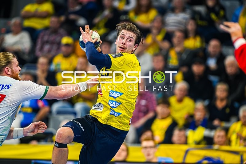 Handball I Herren I Saison 2023-2024 I Liqui Moly Handballbundesliga I 10. Spieltag I Rhein-Neckar Löwen - SC DHfK Leipzig I 09.11.2023