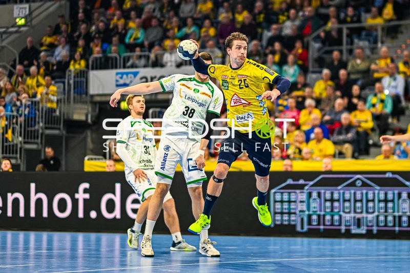Handball I Herren I Saison 2023-2024 I Liqui Moly Handballbundesliga I 10. Spieltag I Rhein-Neckar Löwen - SC DHfK Leipzig I 09.11.2023