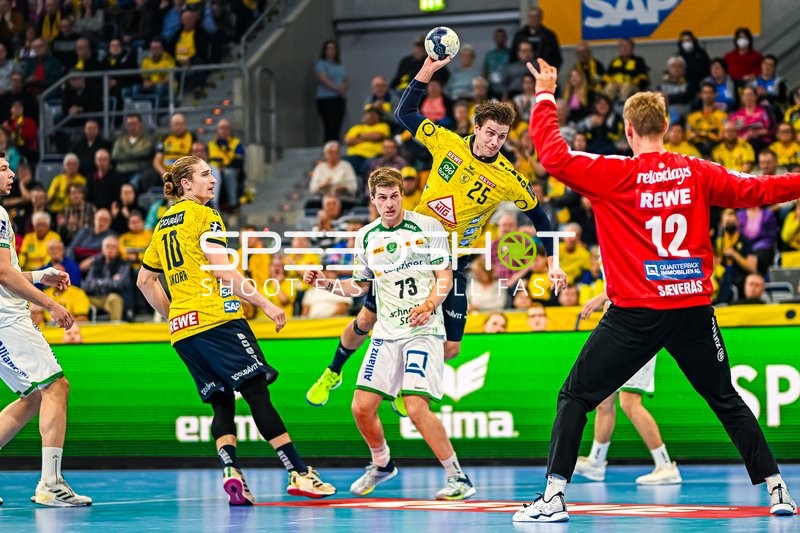 Handball I Herren I Saison 2023-2024 I Liqui Moly Handballbundesliga I 10. Spieltag I Rhein-Neckar Löwen - SC DHfK Leipzig I 09.11.2023