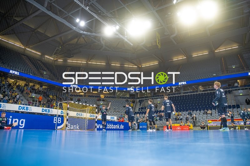 Handball I Herren I Saison 2023-2024 I Liqui Moly Handballbundesliga I 10. Spieltag I Rhein-Neckar Löwen - SC DHfK Leipzig I 09.11.2023