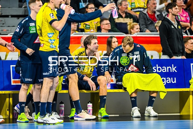 Handball I Herren I Saison 2023-2024 I Liqui Moly Handballbundesliga I 10. Spieltag I Rhein-Neckar Löwen - SC DHfK Leipzig I 09.11.2023