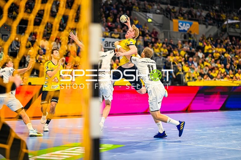 Handball I Herren I Saison 2023-2024 I Liqui Moly Handballbundesliga I 11. Spieltag I Rhein-Neckar Löwen - THW Kiel I 12.11.2023