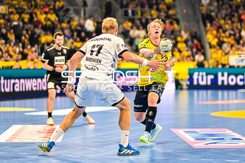 Handball I Herren I Saison 2023-2024 I Liqui Moly Handballbundesliga I 11. Spieltag I Rhein-Neckar Löwen - THW Kiel I 12.11.2023