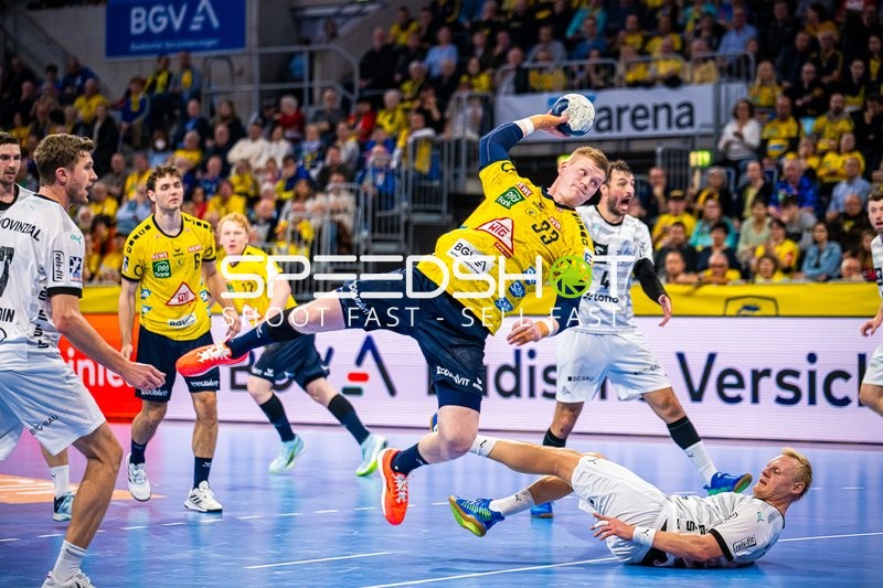 Handball I Herren I Saison 2023-2024 I Liqui Moly Handballbundesliga I 11. Spieltag I Rhein-Neckar Löwen - THW Kiel I 12.11.2023