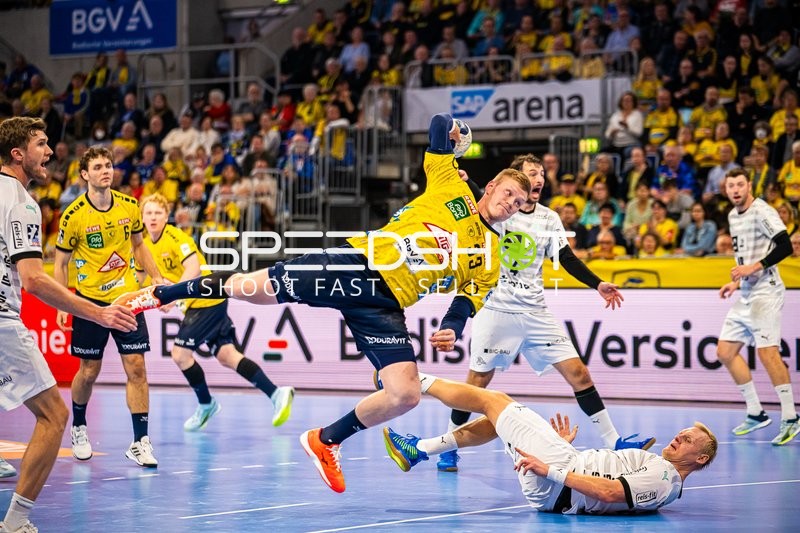 Handball I Herren I Saison 2023-2024 I Liqui Moly Handballbundesliga I 11. Spieltag I Rhein-Neckar Löwen - THW Kiel I 12.11.2023