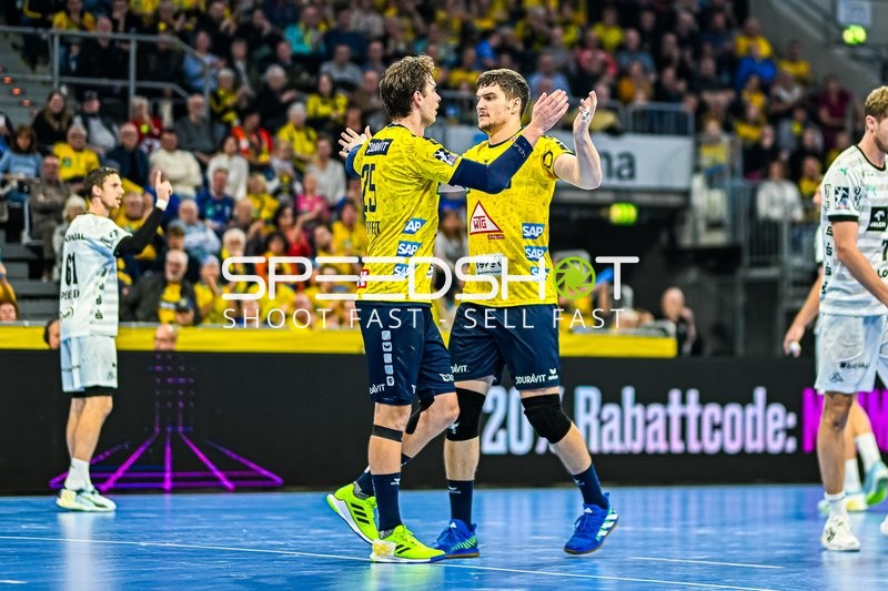 Handball I Herren I Saison 2023-2024 I Liqui Moly Handballbundesliga I 11. Spieltag I Rhein-Neckar Löwen - THW Kiel I 12.11.2023