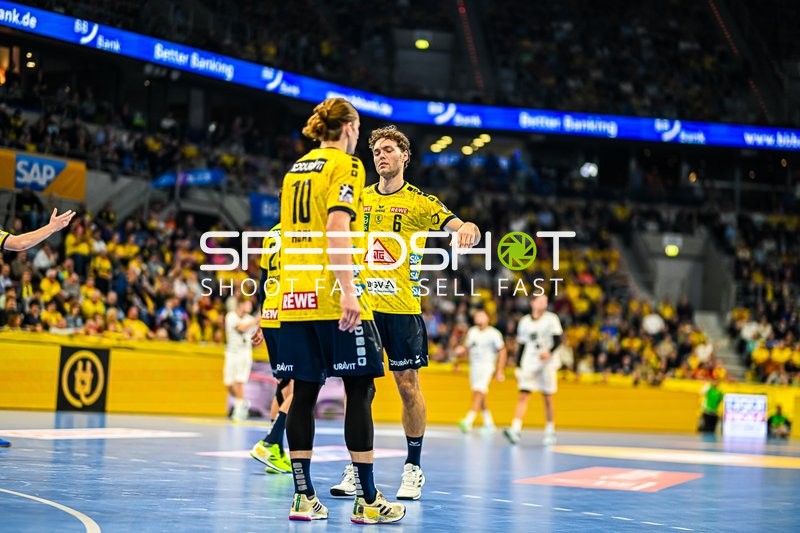 Handball I Herren I Saison 2023-2024 I Liqui Moly Handballbundesliga I 11. Spieltag I Rhein-Neckar Löwen - THW Kiel I 12.11.2023