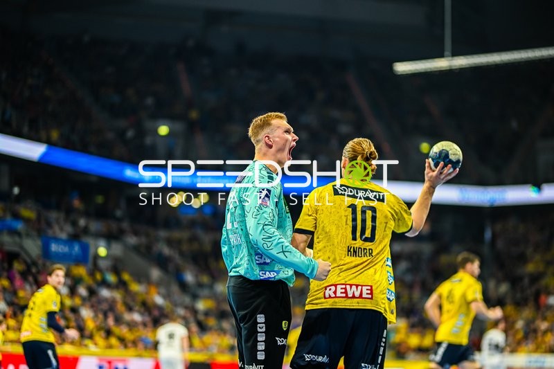 Handball I Herren I Saison 2023-2024 I Liqui Moly Handballbundesliga I 11. Spieltag I Rhein-Neckar Löwen - THW Kiel I 12.11.2023
