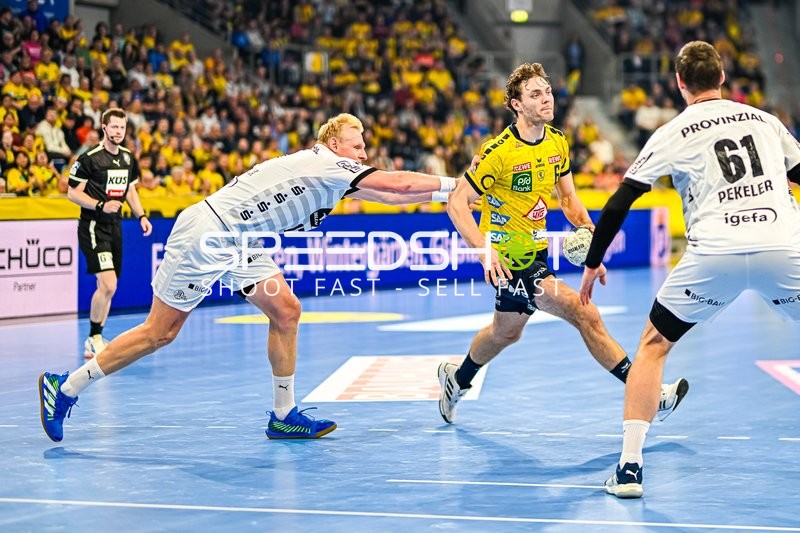 Handball I Herren I Saison 2023-2024 I Liqui Moly Handballbundesliga I 11. Spieltag I Rhein-Neckar Löwen - THW Kiel I 12.11.2023