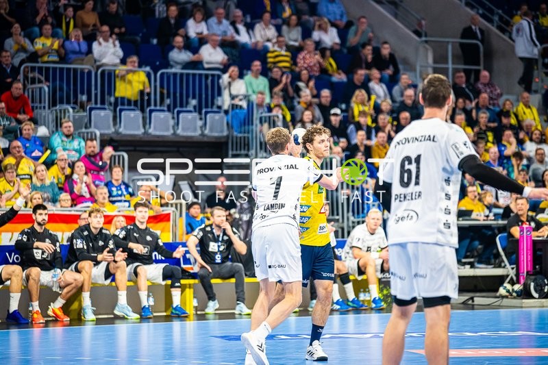 Handball I Herren I Saison 2023-2024 I Liqui Moly Handballbundesliga I 11. Spieltag I Rhein-Neckar Löwen - THW Kiel I 12.11.2023
