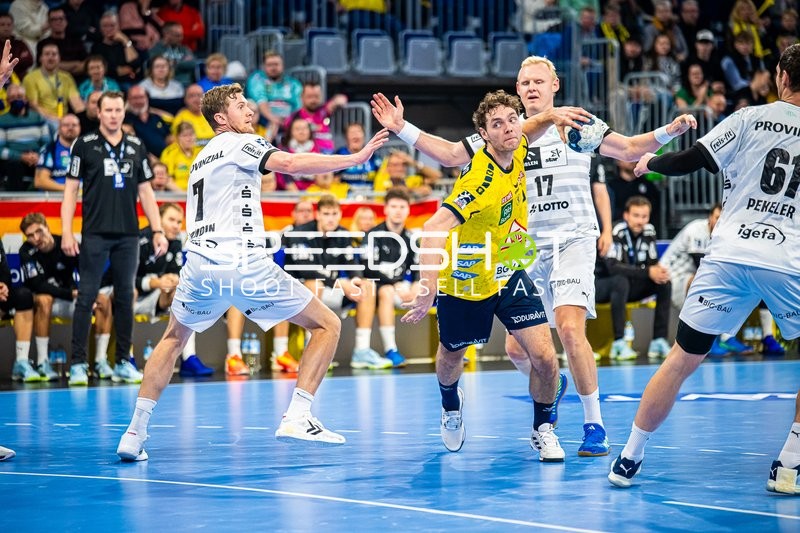 Handball I Herren I Saison 2023-2024 I Liqui Moly Handballbundesliga I 11. Spieltag I Rhein-Neckar Löwen - THW Kiel I 12.11.2023