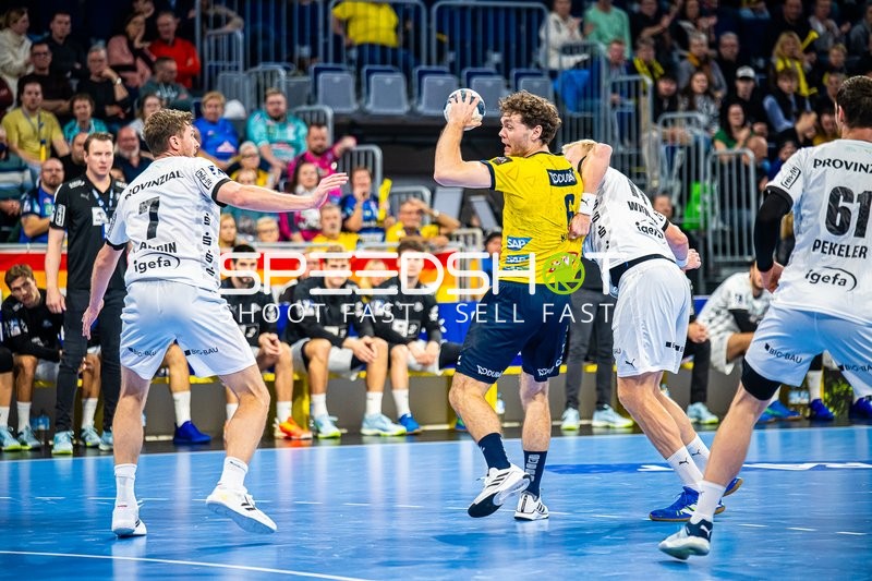 Handball I Herren I Saison 2023-2024 I Liqui Moly Handballbundesliga I 11. Spieltag I Rhein-Neckar Löwen - THW Kiel I 12.11.2023
