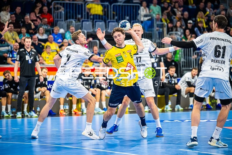 Handball I Herren I Saison 2023-2024 I Liqui Moly Handballbundesliga I 11. Spieltag I Rhein-Neckar Löwen - THW Kiel I 12.11.2023