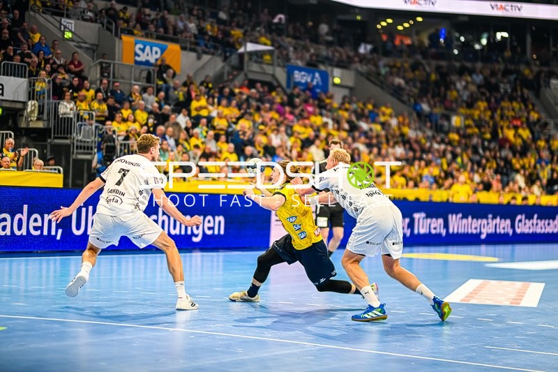 Handball I Herren I Saison 2023-2024 I Liqui Moly Handballbundesliga I 11. Spieltag I Rhein-Neckar Löwen - THW Kiel I 12.11.2023