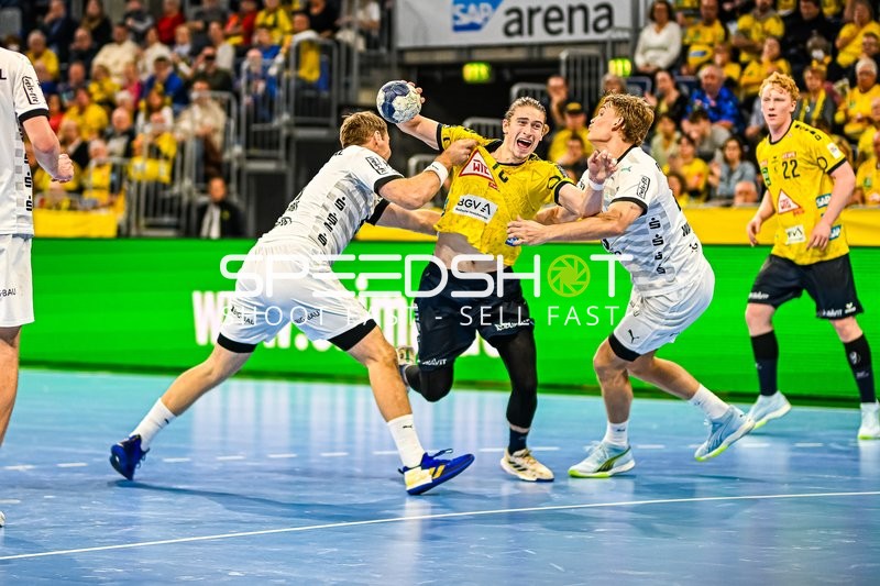 Handball I Herren I Saison 2023-2024 I Liqui Moly Handballbundesliga I 11. Spieltag I Rhein-Neckar Löwen - THW Kiel I 12.11.2023