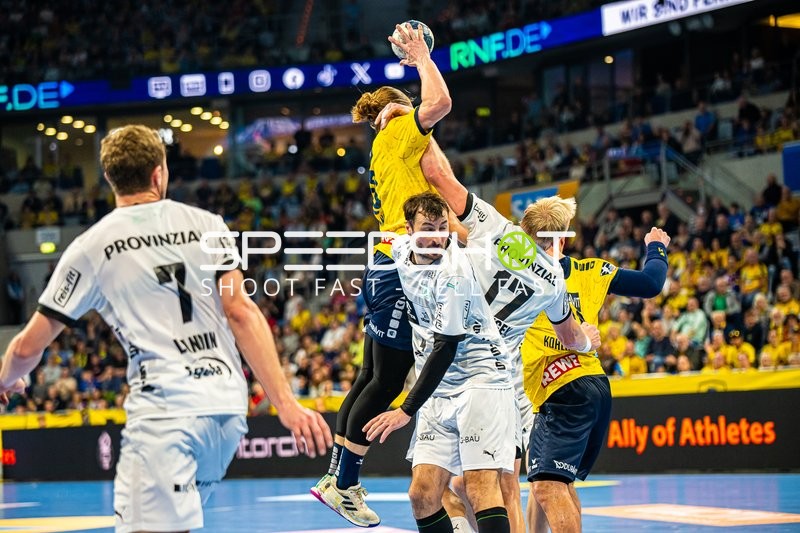 Handball I Herren I Saison 2023-2024 I Liqui Moly Handballbundesliga I 11. Spieltag I Rhein-Neckar Löwen - THW Kiel I 12.11.2023