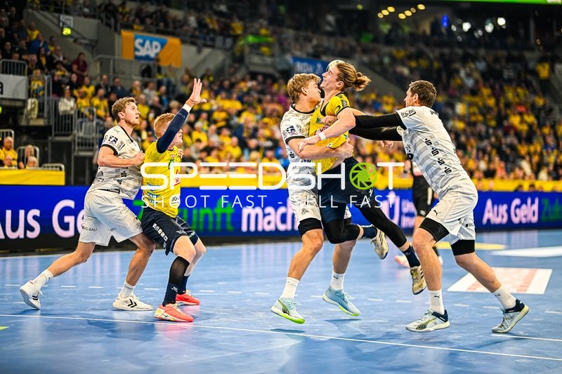 Handball I Herren I Saison 2023-2024 I Liqui Moly Handballbundesliga I 11. Spieltag I Rhein-Neckar Löwen - THW Kiel I 12.11.2023