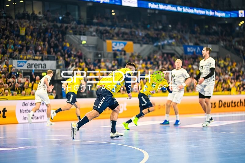 Handball I Herren I Saison 2023-2024 I Liqui Moly Handballbundesliga I 11. Spieltag I Rhein-Neckar Löwen - THW Kiel I 12.11.2023