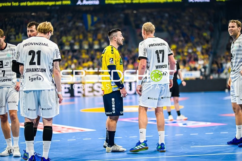 Handball I Herren I Saison 2023-2024 I Liqui Moly Handballbundesliga I 11. Spieltag I Rhein-Neckar Löwen - THW Kiel I 12.11.2023