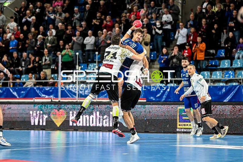 Handball I Herren I Saison 2023-2024 I 2. Handballbundesliga I 12. Spieltag I SG BBM Bietigheim - HC Elbflorenz I 18.11.2023