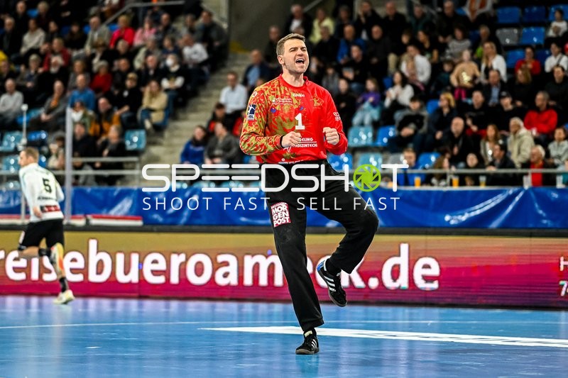 Handball I Herren I Saison 2023-2024 I 2. Handballbundesliga I 12. Spieltag I SG BBM Bietigheim - HC Elbflorenz I 18.11.2023