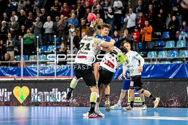 Handball I Herren I Saison 2023-2024 I 2. Handballbundesliga I 12. Spieltag I SG BBM Bietigheim - HC Elbflorenz I 18.11.2023