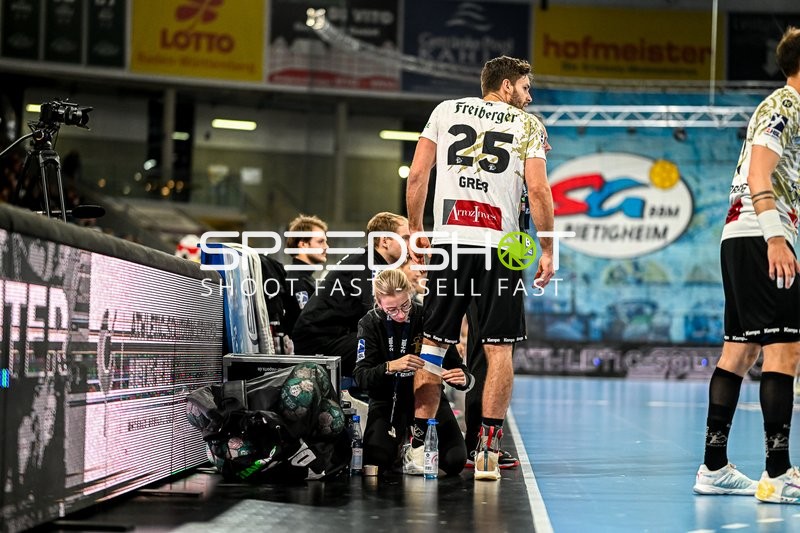 Handball I Herren I Saison 2023-2024 I 2. Handballbundesliga I 12. Spieltag I SG BBM Bietigheim - HC Elbflorenz I 18.11.2023