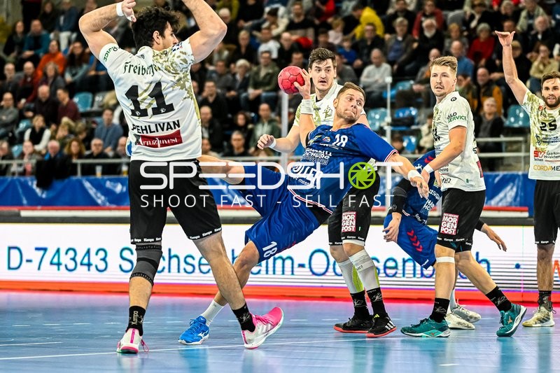 Handball I Herren I Saison 2023-2024 I 2. Handballbundesliga I 12. Spieltag I SG BBM Bietigheim - HC Elbflorenz I 18.11.2023