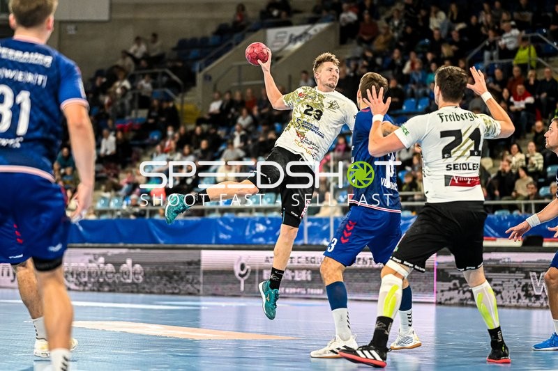 Handball I Herren I Saison 2023-2024 I 2. Handballbundesliga I 12. Spieltag I SG BBM Bietigheim - HC Elbflorenz I 18.11.2023