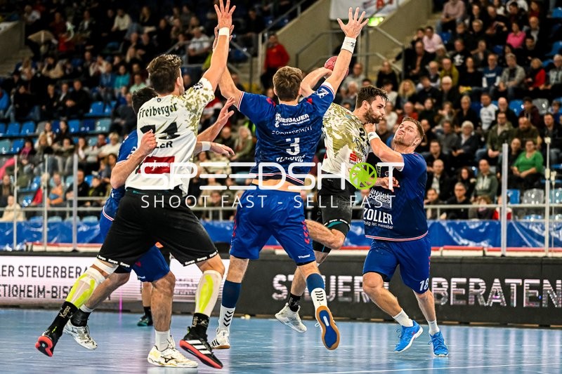 Handball I Herren I Saison 2023-2024 I 2. Handballbundesliga I 12. Spieltag I SG BBM Bietigheim - HC Elbflorenz I 18.11.2023