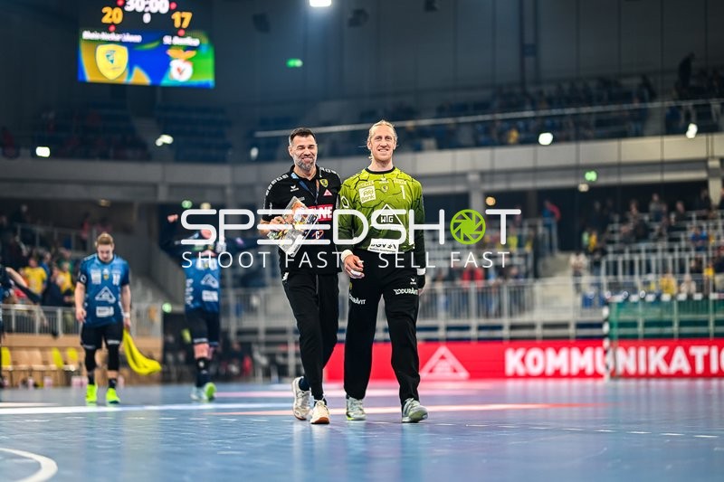 Handball I Herren I Saison 2023-2024 I EHF European League I Gruppenphase I 4. Spieltag I Rhein-Neckar Löwen - Benfica Lissabon I 21.11.2023