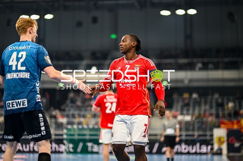 Handball I Herren I Saison 2023-2024 I EHF European League I Gruppenphase I 4. Spieltag I Rhein-Neckar Löwen - Benfica Lissabon I 21.11.2023