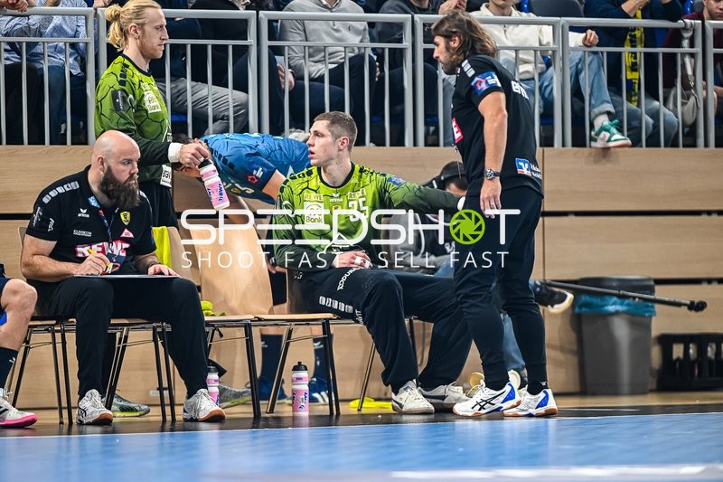 Handball I Herren I Saison 2023-2024 I EHF European League I Gruppenphase I 4. Spieltag I Rhein-Neckar Löwen - Benfica Lissabon I 21.11.2023