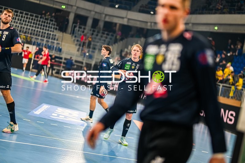 Handball I Herren I Saison 2023-2024 I EHF European League I Gruppenphase I 4. Spieltag I Rhein-Neckar Löwen - Benfica Lissabon I 21.11.2023