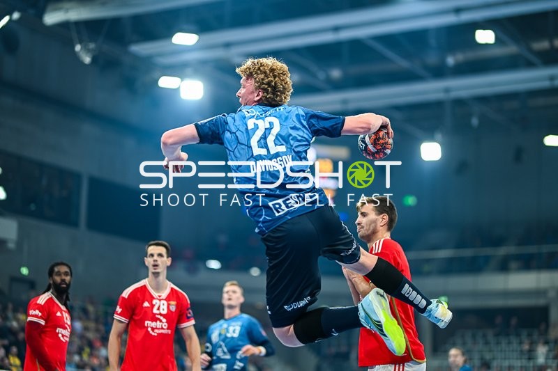 Handball I Herren I Saison 2023-2024 I EHF European League I Gruppenphase I 4. Spieltag I Rhein-Neckar Löwen - Benfica Lissabon I 21.11.2023