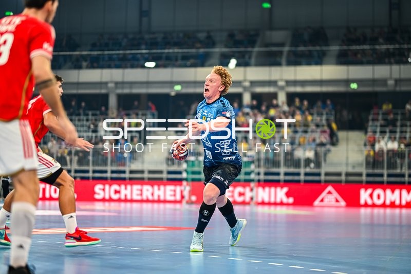 Handball I Herren I Saison 2023-2024 I EHF European League I Gruppenphase I 4. Spieltag I Rhein-Neckar Löwen - Benfica Lissabon I 21.11.2023