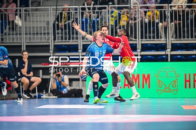 Handball I Herren I Saison 2023-2024 I EHF European League I Gruppenphase I 4. Spieltag I Rhein-Neckar Löwen - Benfica Lissabon I 21.11.2023