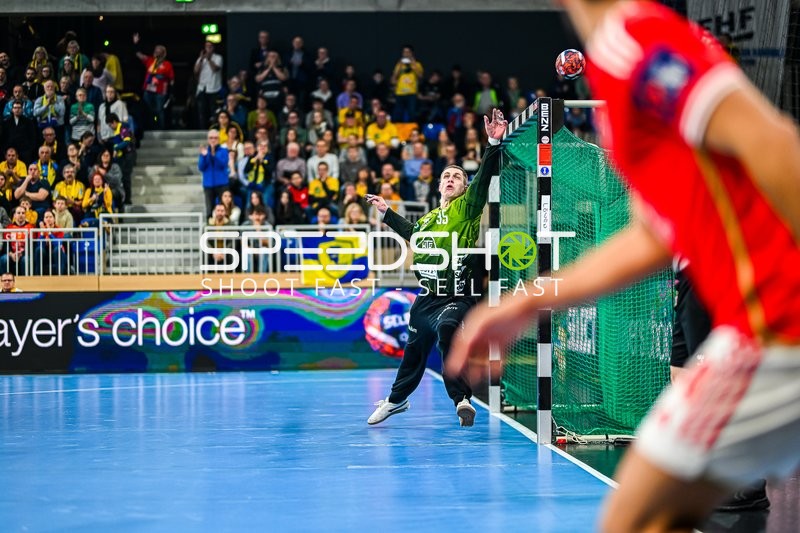Handball I Herren I Saison 2023-2024 I EHF European League I Gruppenphase I 4. Spieltag I Rhein-Neckar Löwen - Benfica Lissabon I 21.11.2023