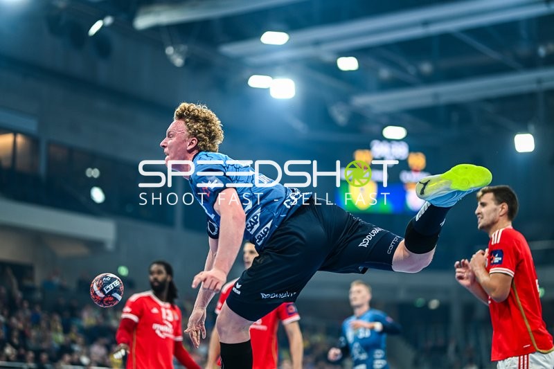 Handball I Herren I Saison 2023-2024 I EHF European League I Gruppenphase I 4. Spieltag I Rhein-Neckar Löwen - Benfica Lissabon I 21.11.2023