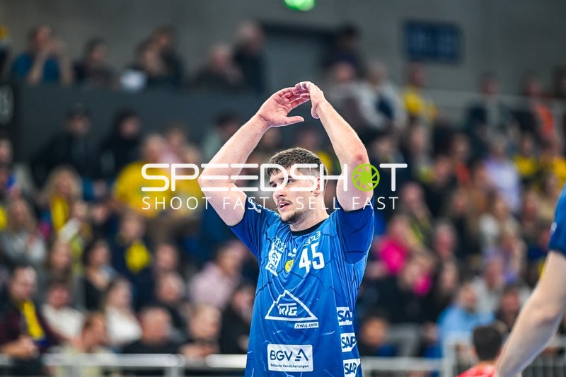 Handball I Herren I Saison 2023-2024 I EHF European League I Gruppenphase I 4. Spieltag I Rhein-Neckar Löwen - Benfica Lissabon I 21.11.2023