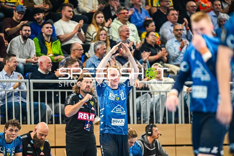 Handball I Herren I Saison 2023-2024 I EHF European League I Gruppenphase I 4. Spieltag I Rhein-Neckar Löwen - Benfica Lissabon I 21.11.2023