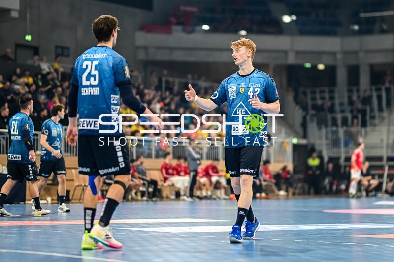 Handball I Herren I Saison 2023-2024 I EHF European League I Gruppenphase I 4. Spieltag I Rhein-Neckar Löwen - Benfica Lissabon I 21.11.2023
