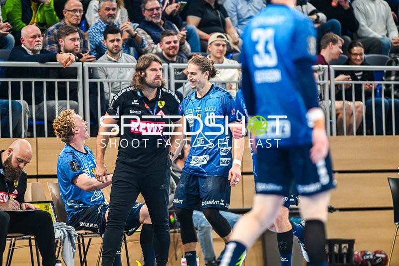 Handball I Herren I Saison 2023-2024 I EHF European League I Gruppenphase I 4. Spieltag I Rhein-Neckar Löwen - Benfica Lissabon I 21.11.2023