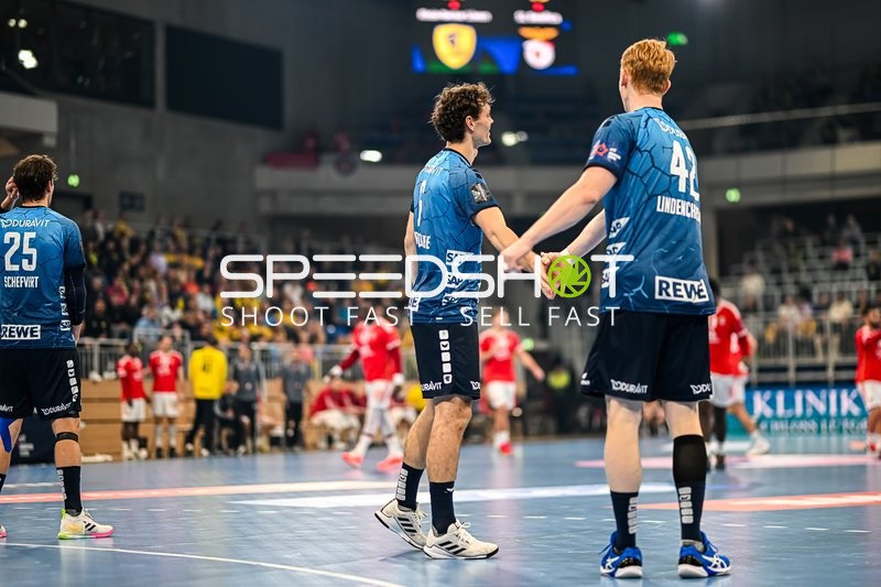 Handball I Herren I Saison 2023-2024 I EHF European League I Gruppenphase I 4. Spieltag I Rhein-Neckar Löwen - Benfica Lissabon I 21.11.2023