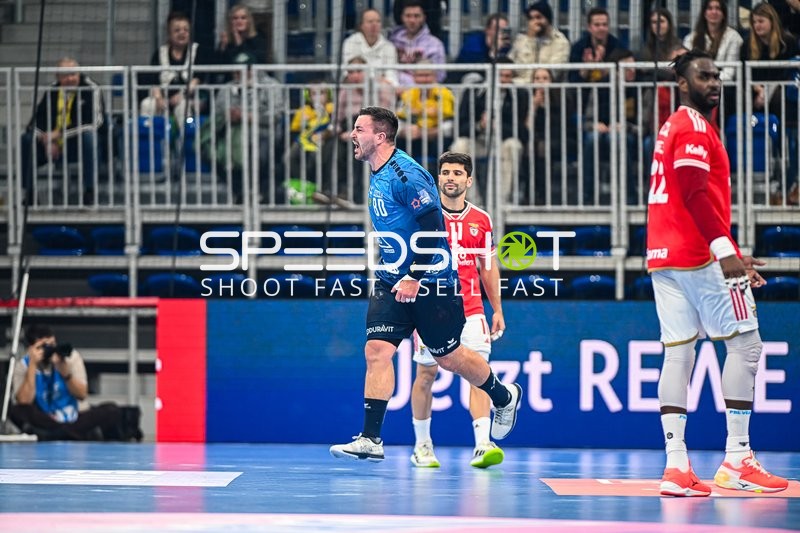 Handball I Herren I Saison 2023-2024 I EHF European League I Gruppenphase I 4. Spieltag I Rhein-Neckar Löwen - Benfica Lissabon I 21.11.2023