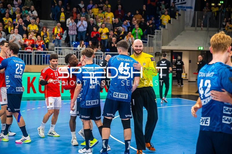 Handball I Herren I Saison 2023-2024 I EHF European League I Gruppenphase I 4. Spieltag I Rhein-Neckar Löwen - Benfica Lissabon I 21.11.2023