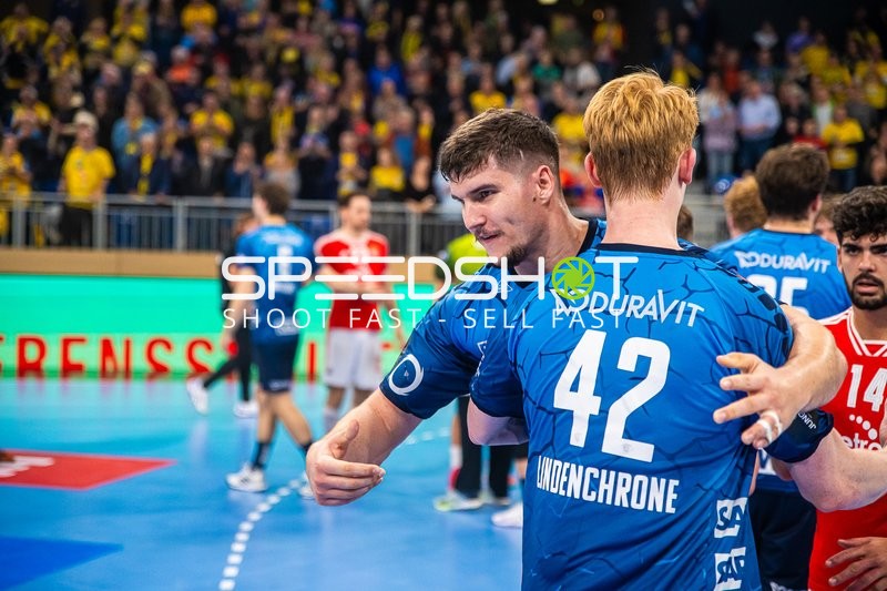 Handball I Herren I Saison 2023-2024 I EHF European League I Gruppenphase I 4. Spieltag I Rhein-Neckar Löwen - Benfica Lissabon I 21.11.2023