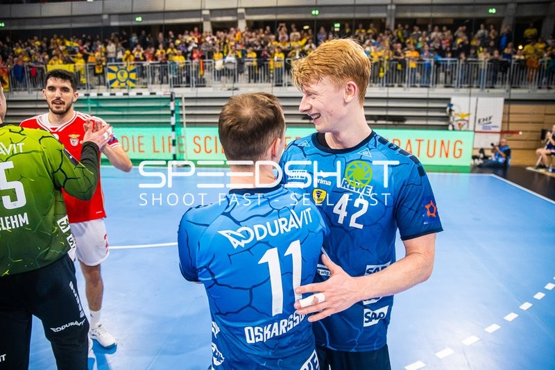 Handball I Herren I Saison 2023-2024 I EHF European League I Gruppenphase I 4. Spieltag I Rhein-Neckar Löwen - Benfica Lissabon I 21.11.2023