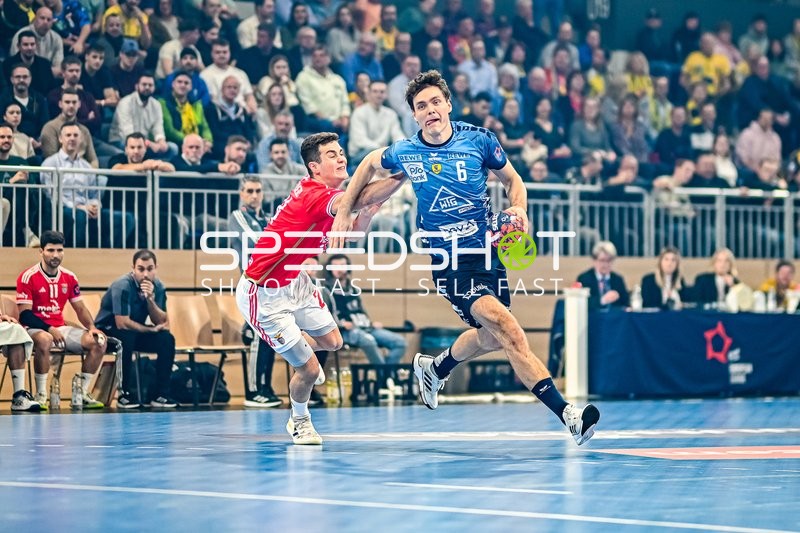 Handball I Herren I Saison 2023-2024 I EHF European League I Gruppenphase I 4. Spieltag I Rhein-Neckar Löwen - Benfica Lissabon I 21.11.2023